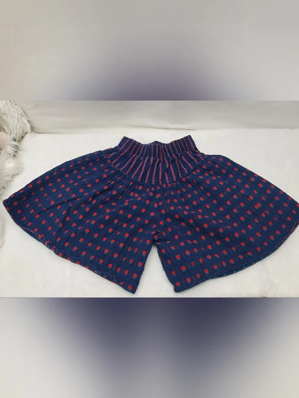 Rare 90s 80s vintage y2k bubble shorts oshkosh floral rose print Boys/girls